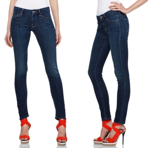 MOTHER Denim - Mother High Rise The Looker Flowers from the Storm